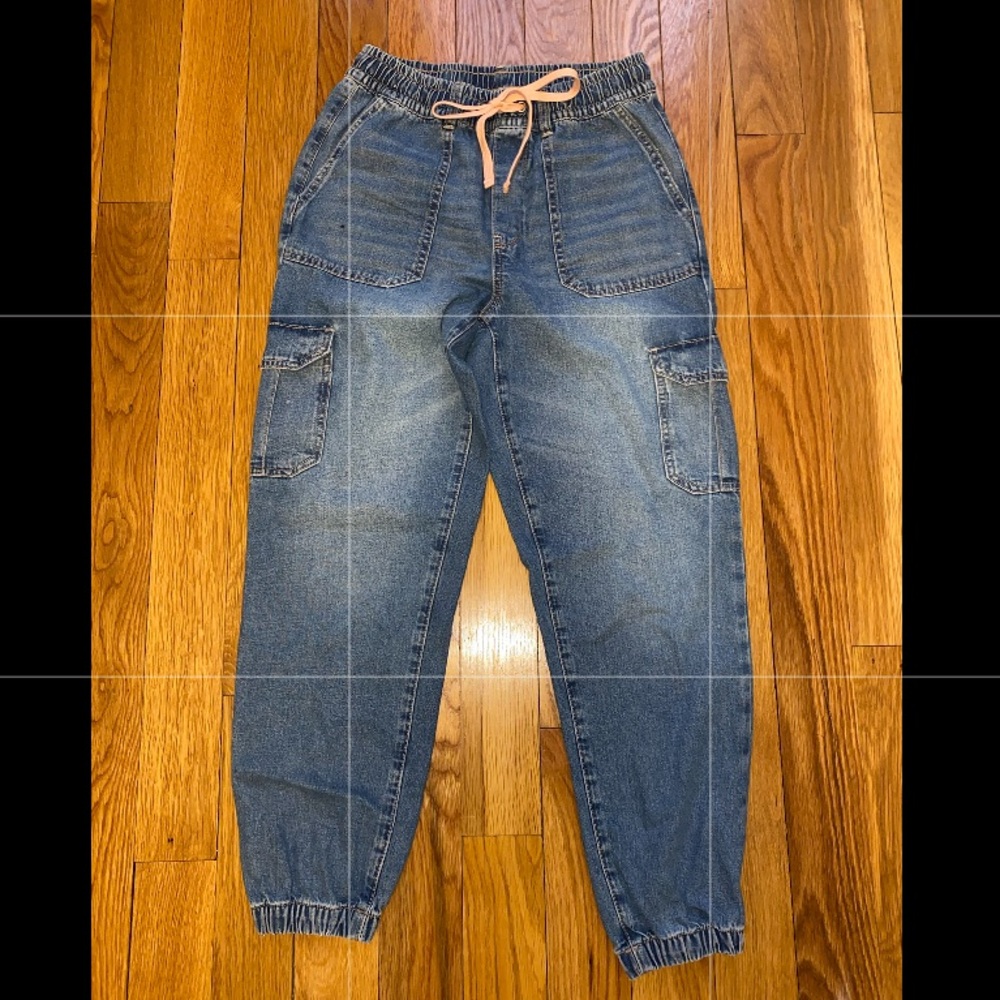 Baggy Denim Joggers